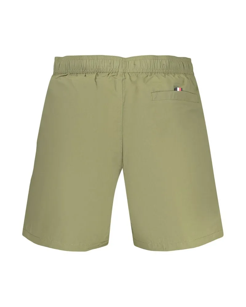 Tommy Hilfiger Elastic Waist with Drawstring Swim Shorts — Green Green