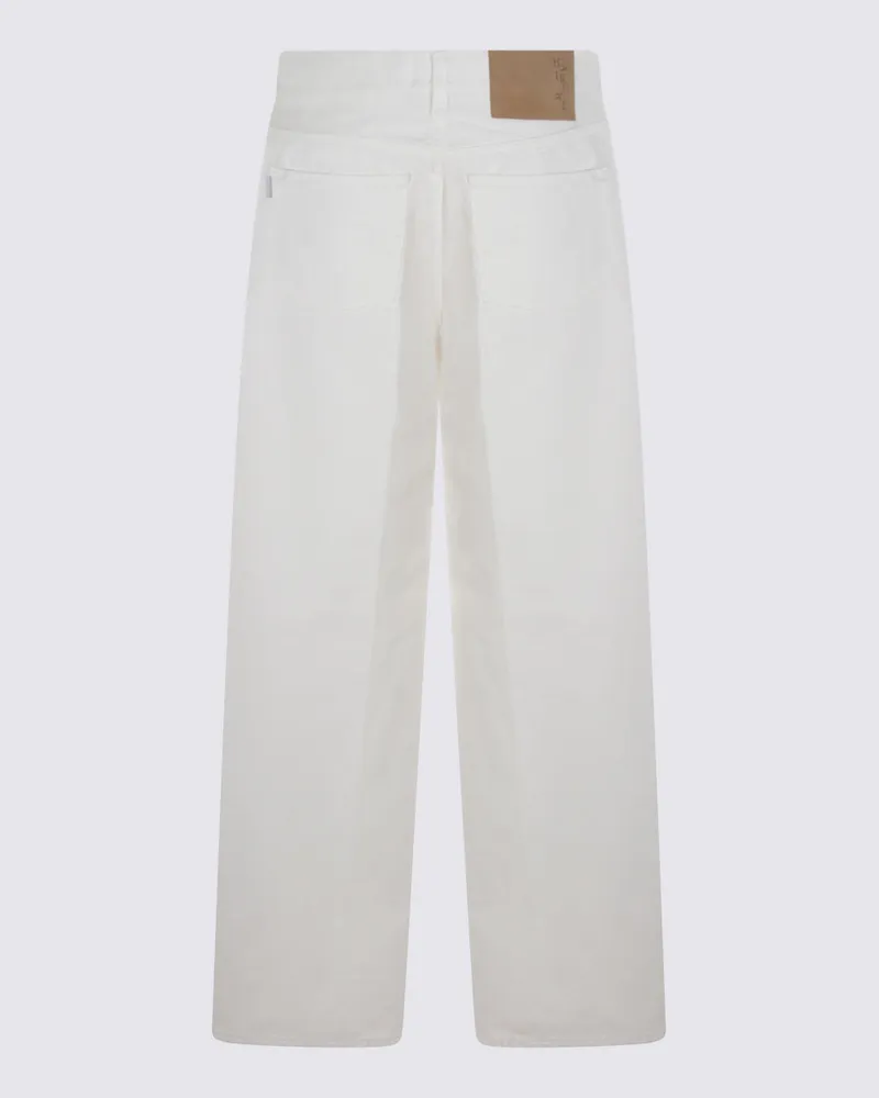 Haikure Women's Jeans Off White _100 % Co White