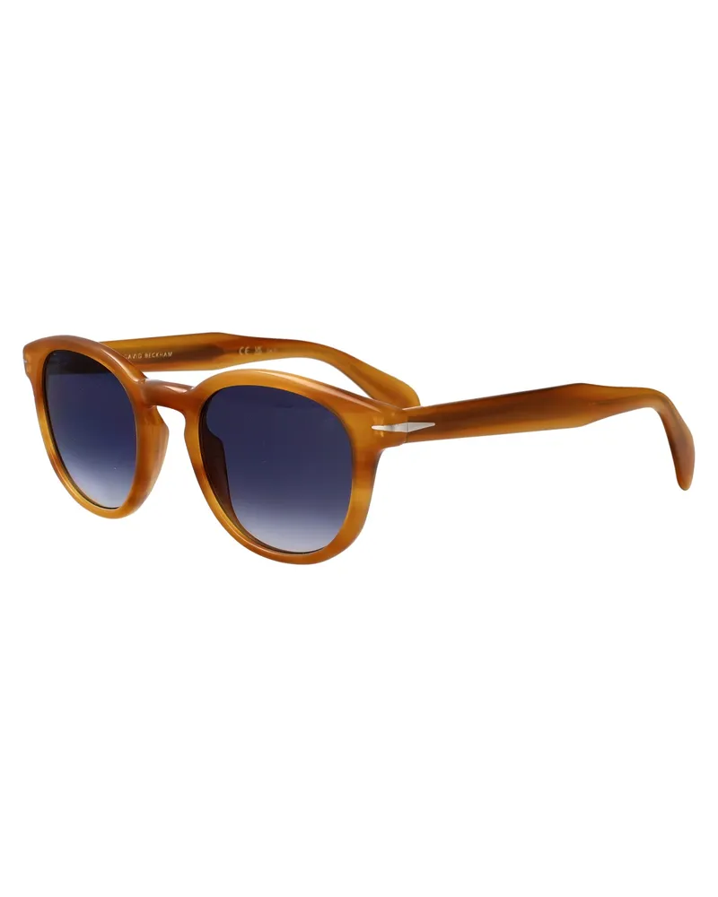 EYEWEAR by DAVID BECKHAM Men's Sunglasses Yellow Horn Acetate Yellow