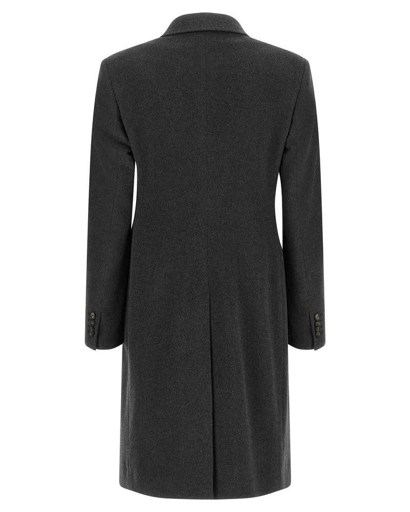 Tagliatore Parigi Coat — Anthracite Anthracite