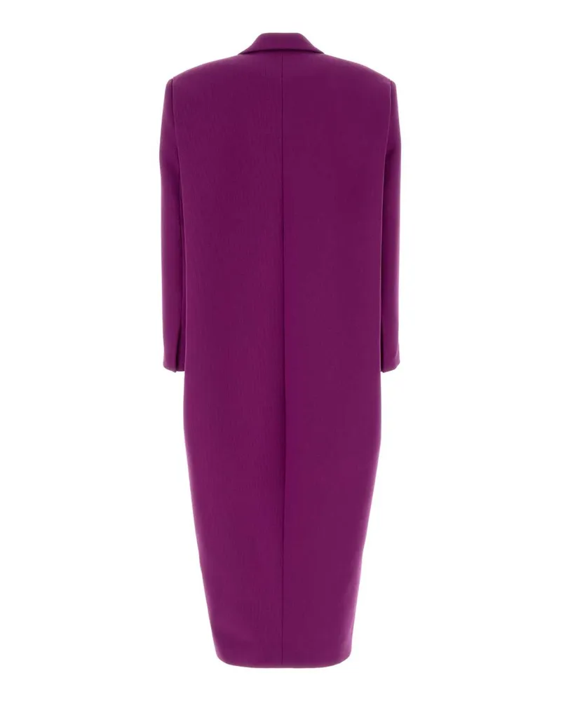Balenciaga Women's Purple Gabardine Coat Violet T-Shirt T-shirts And Polos Purple