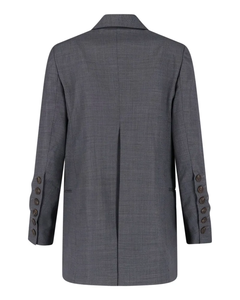 Eudon Choi Women's Jackets Grey Virgin Wool Gray