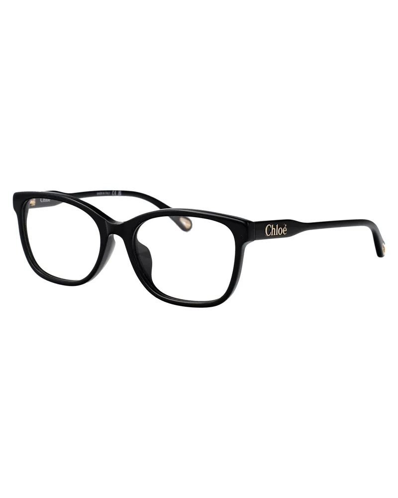 Chloé Women's Sunglasses Ch0276oa Black-Transparent Acetate Black-Black-Transparent Glasses & Frames Black/black/transparent Black