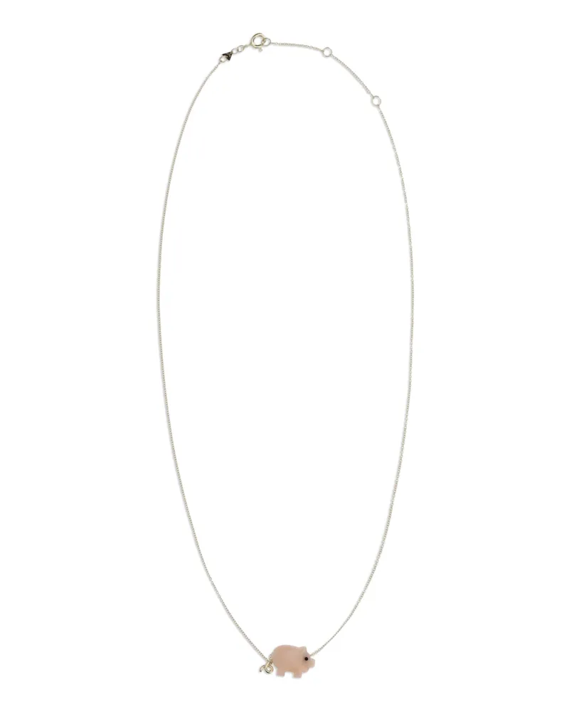 Aliita Women's Necklace Piggy Yellow Gold Other Materials Necklaces Gold