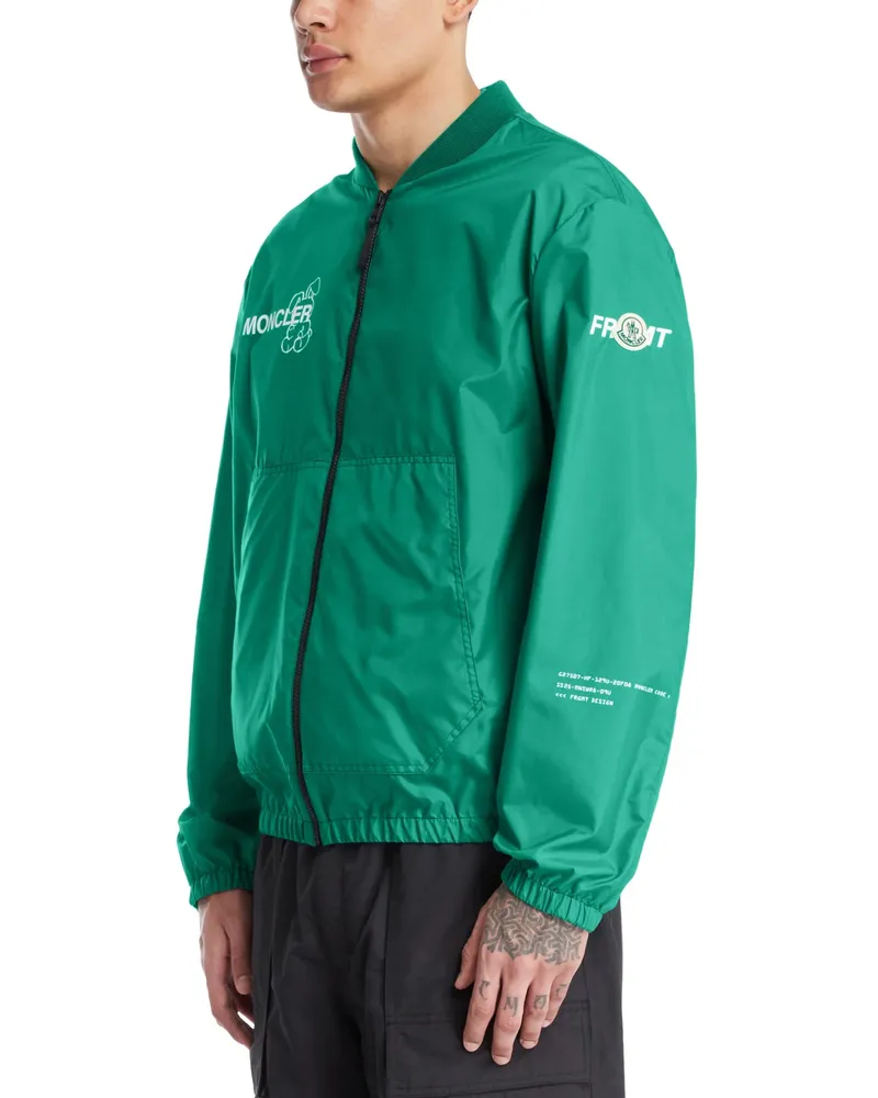 Moncler Men's Genius X Frgmt Ostria Bomber Jacket Green Clothing > Coats Green