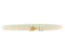 Women's Multicolor Calfskin Regular Belt