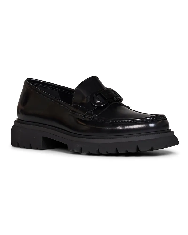 Ferragamo Loafer — Black Black