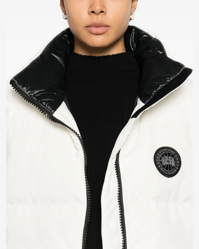 Canada Goose Down-Filled Down Vest — White White