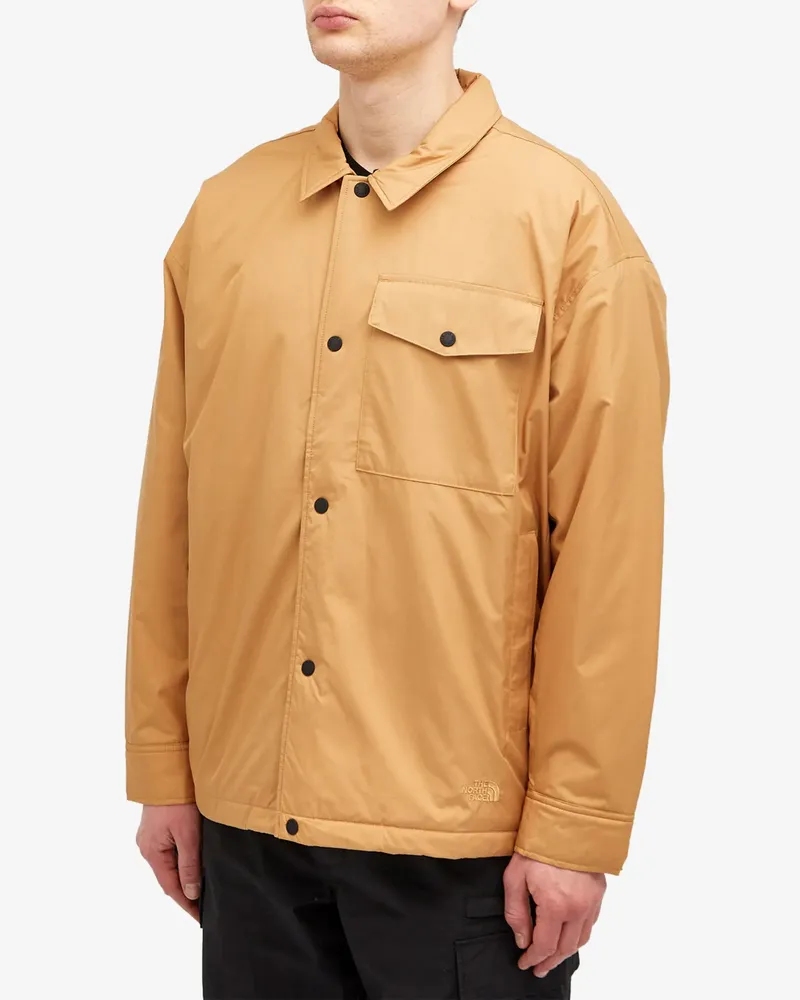 The North Face Men's Heritage Stuffed Coach Jacket Brown Clothing > Coats Beige