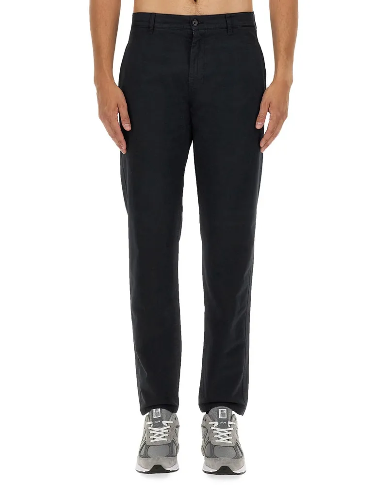 ASPESI Cotton Chino Pants — Blue Blue