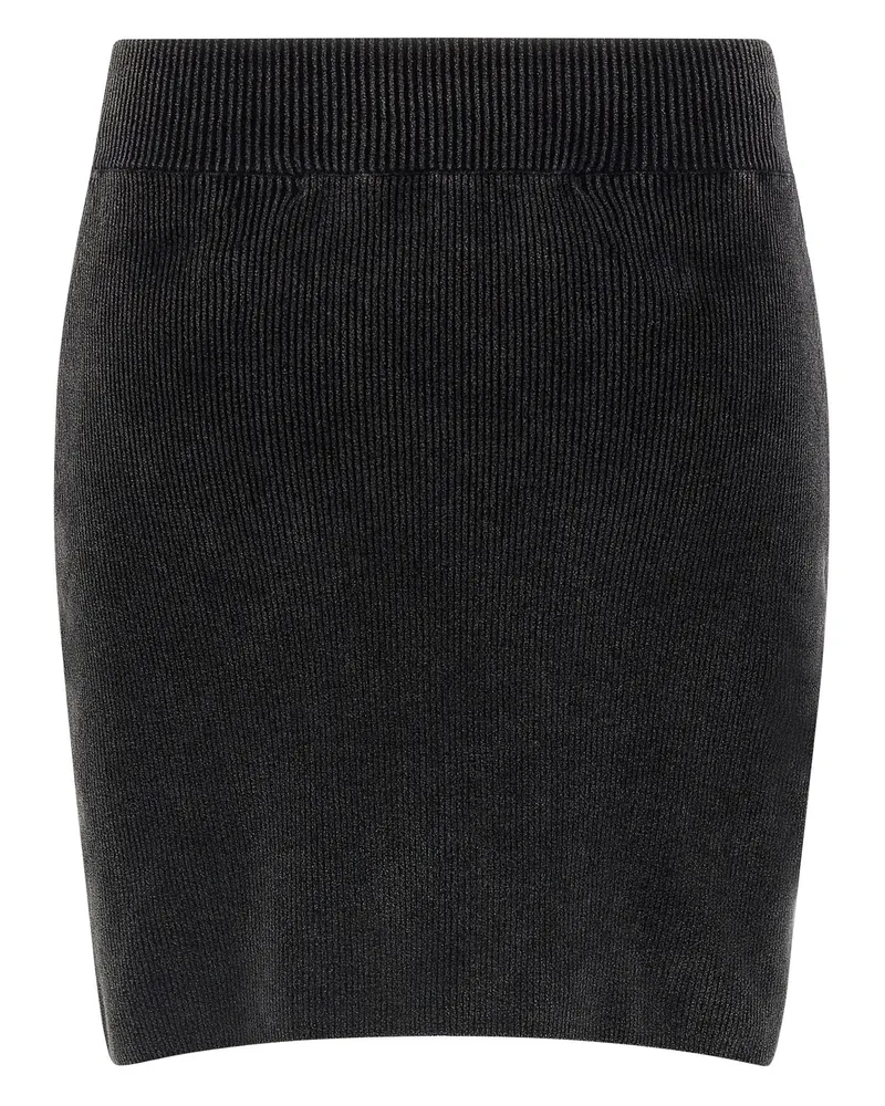 Alexander Wang Chenille Skirt Black
