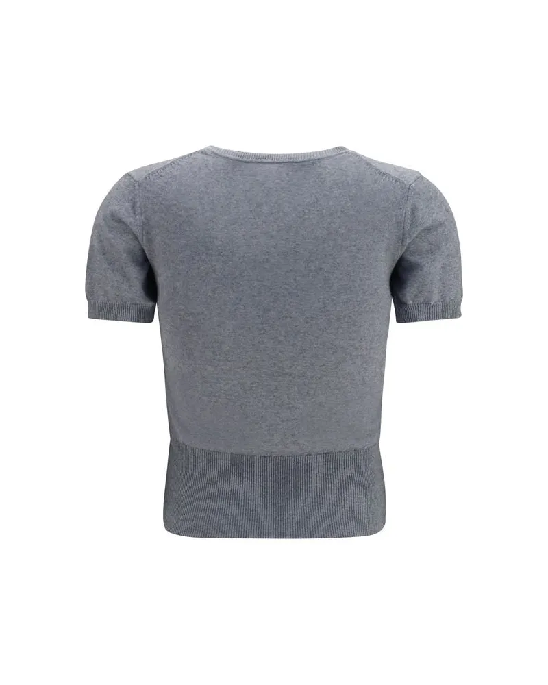 Vivienne Westwood Women's Gray Cotton T-Shirt Gray