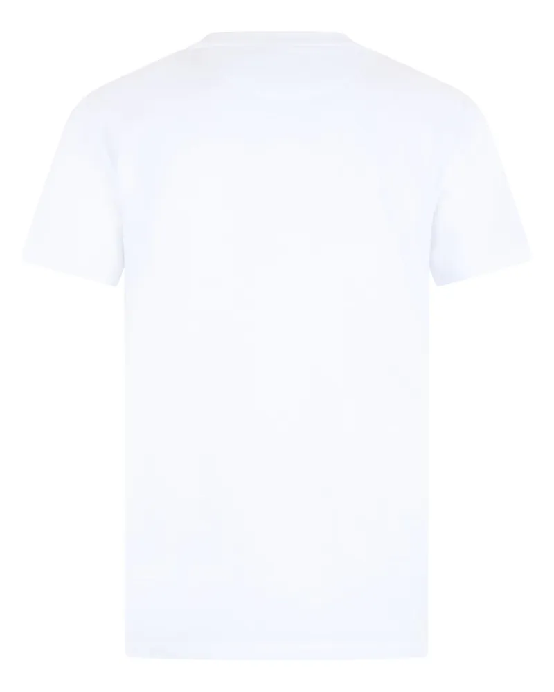 Fendi Men's Cotton T-Shirt White T-Shirts And Polos White