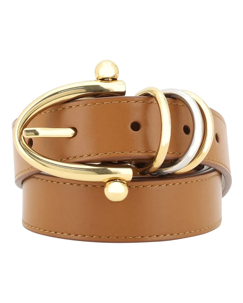 Chloé Women's Bracelet Belt Clay Brown Calf Leather 
