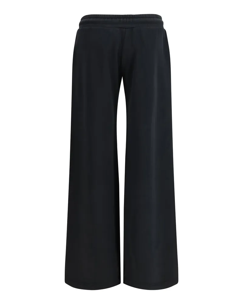 OFF-WHITE Women's Bookish Regular Sweatpants Black-Beech Cotton Pant Trousers Black