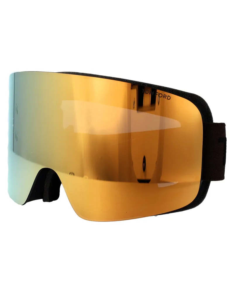 Tom Ford Unisex Sunglasses Ft1124 Black Injected Black