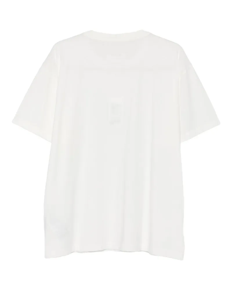 Maison Margiela Numeric Signature Patch T-Shirt — White White