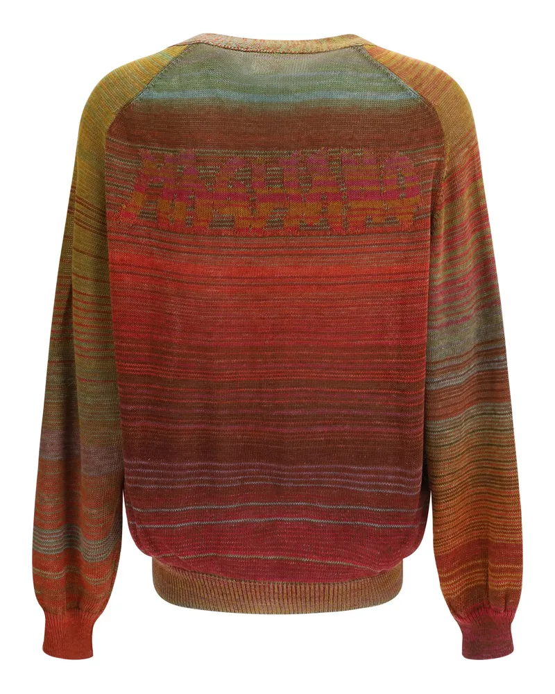 Magliano Men's Grandpa Cardigan Freak Mix Cotton Sweater Multicolor