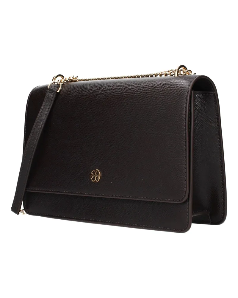 Tory Burch Leather Crossbody Bag — Black Black