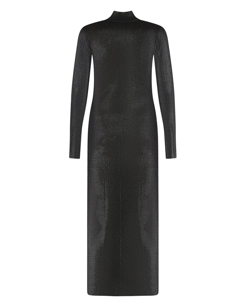 Diesel Women Dress M-Zary Viscose Black Black
