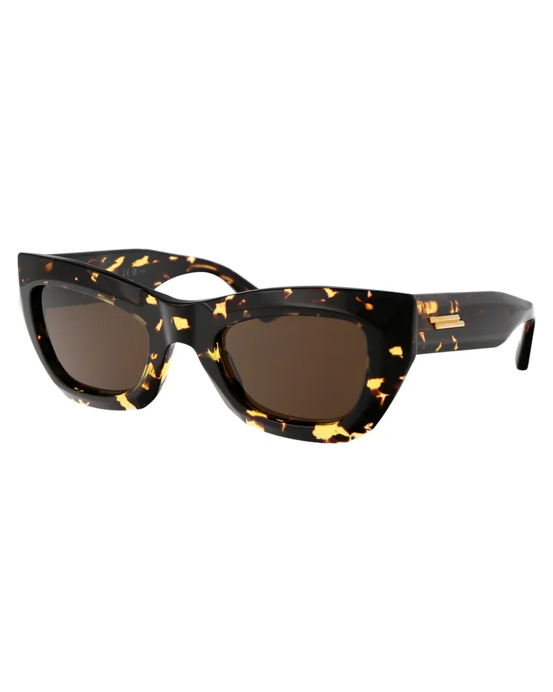 Bottega Veneta Women's Sunglasses Bv1251s Havana Brown Acetate Brown