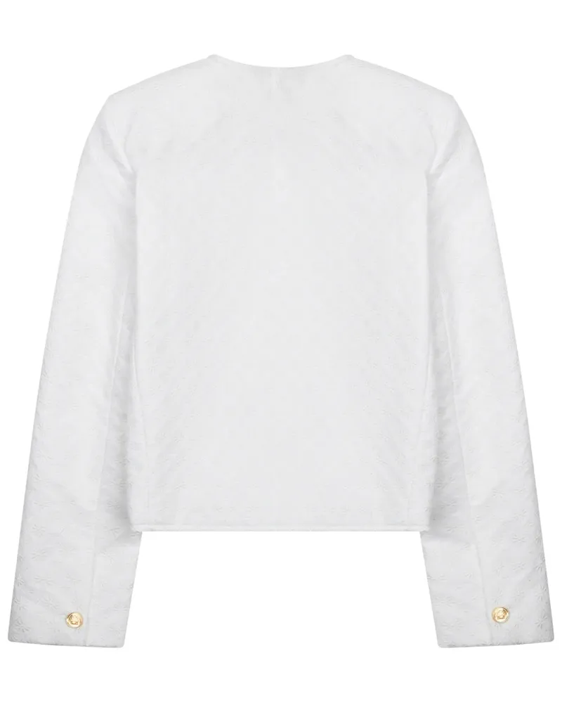 Celine Chelsea Jacket — White White