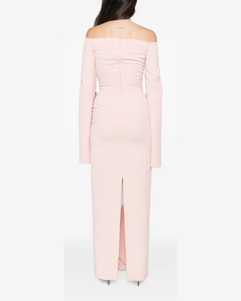 Solace London Marcella Dress — Pink Pink