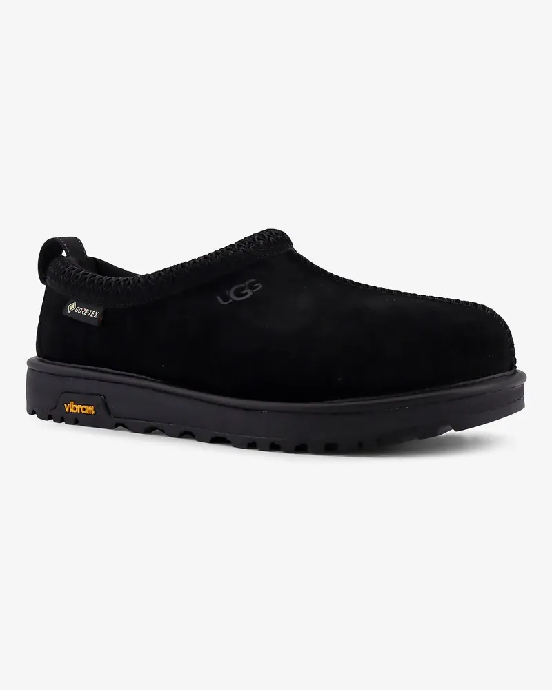 UGG Men's Tasman Gtx Suede Slip-On Black Loafers Black
