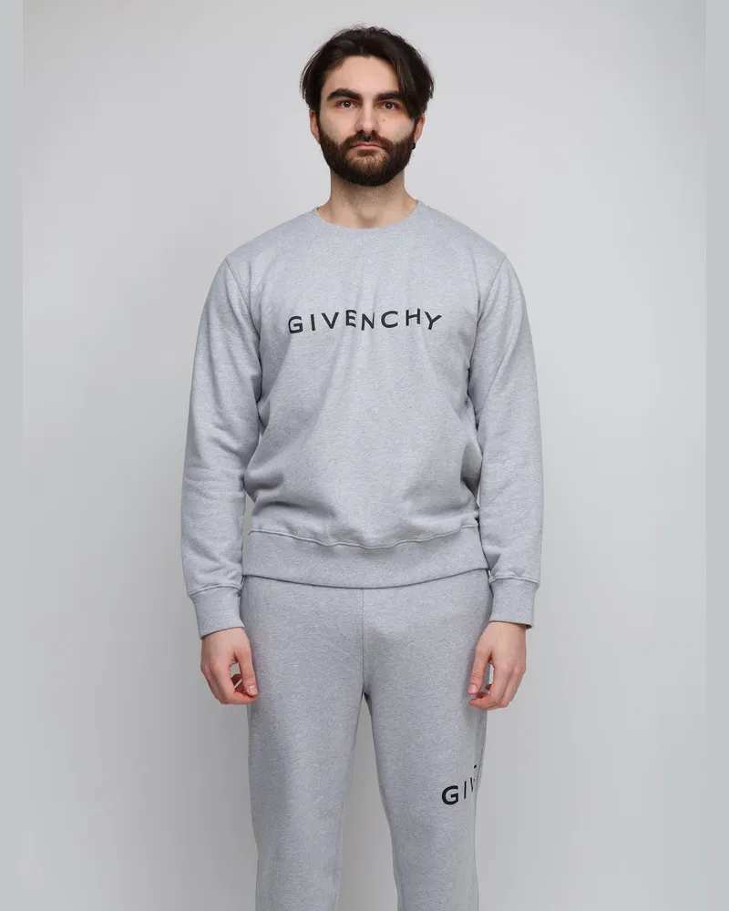 Givenchy Men's Gray Cotton Sweatshirt Clothing Gray