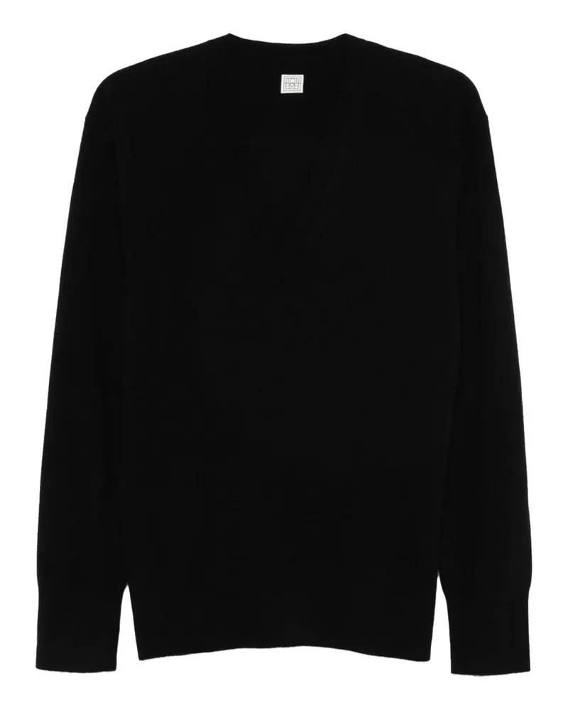 Totême Cashmere Sweater — Black Black