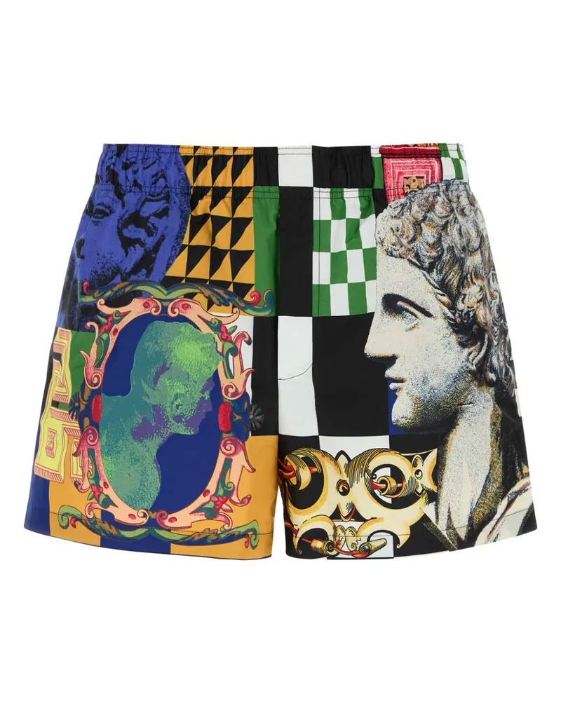 Versace Shorts Swimming Shorts — Multicolor Multicolor