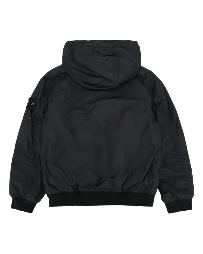 Stone Island Boys' Short Parka Black Giubbini Jacket Black