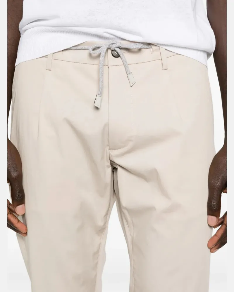 Eleventy Men's Drawstring Trousers Ss26 M Beige