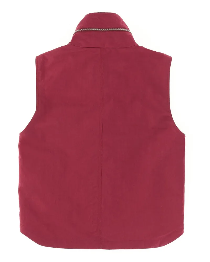 Moncler Padded Polyamide Vest — Pink Pink
