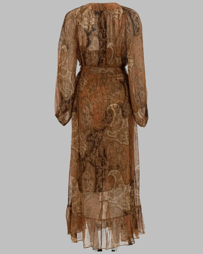 Zimmermann Carousel Dress — Beige Beige