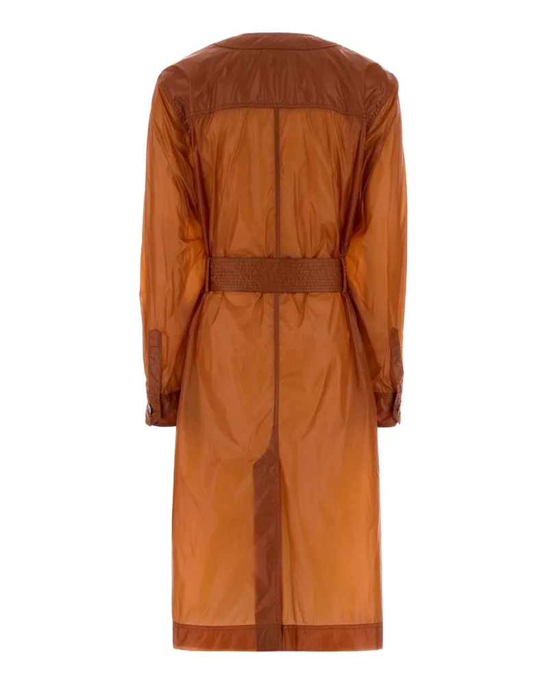Saint Laurent Robe Dress — Orange Orange