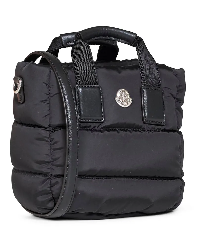 Moncler Micro Caradoc Tote Bag — Black Black