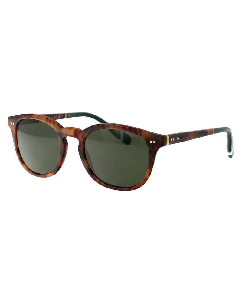 Ralph Lauren 0PH4206 Tortoiseshell Acetate Sunglasses — Brown Brown