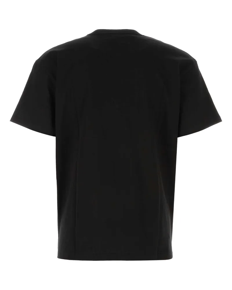 Carhartt WIP Men Black Cotton S Chase T-Shirt Purple Exterior Exterior: T-shirts And Polos Black