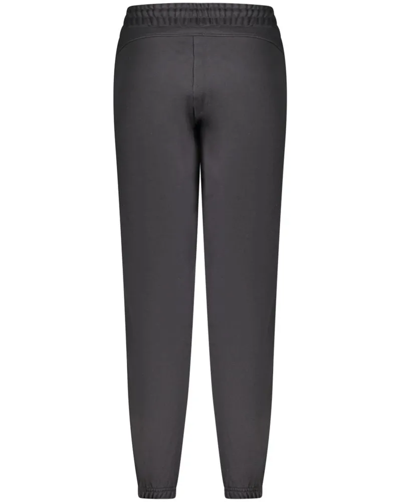 Napapijri Fleece Cotton Joggers — Black Black