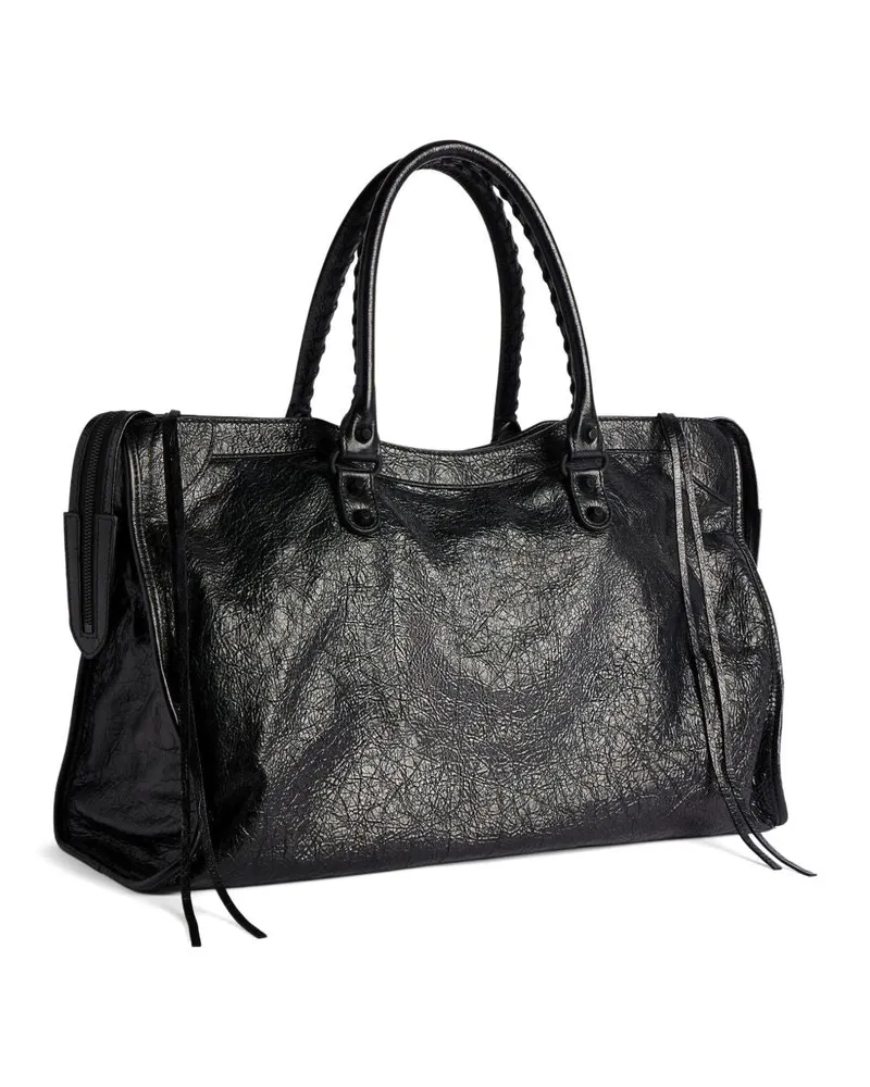 Balenciaga Top Handle Bag — Black Black