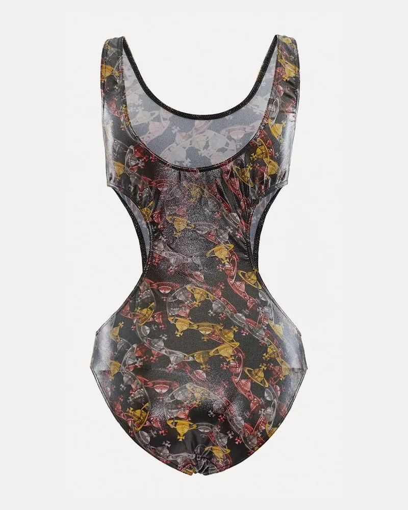Vivienne Westwood One-Piece Swimsuit — Black Black