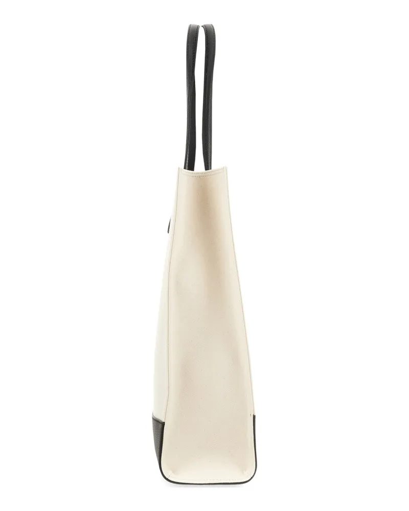 Bally Women's Tote Bag Keep On White Leather Shoulder White
