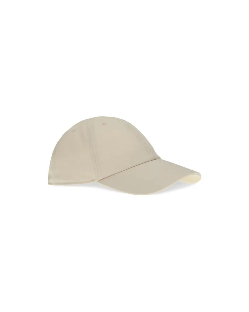 Fendi FEFXQ230B17MF0QA0BB Cotton and Linen Baseball Cap — Beige White
