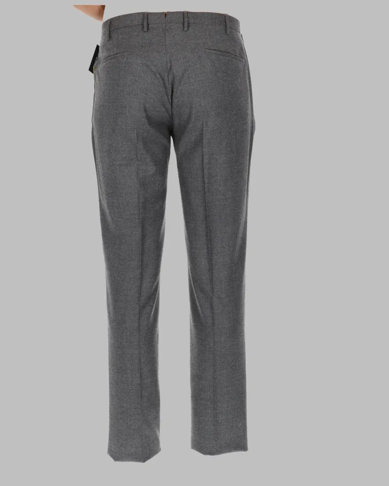 Incotex Wool Trousers — Gray Gray