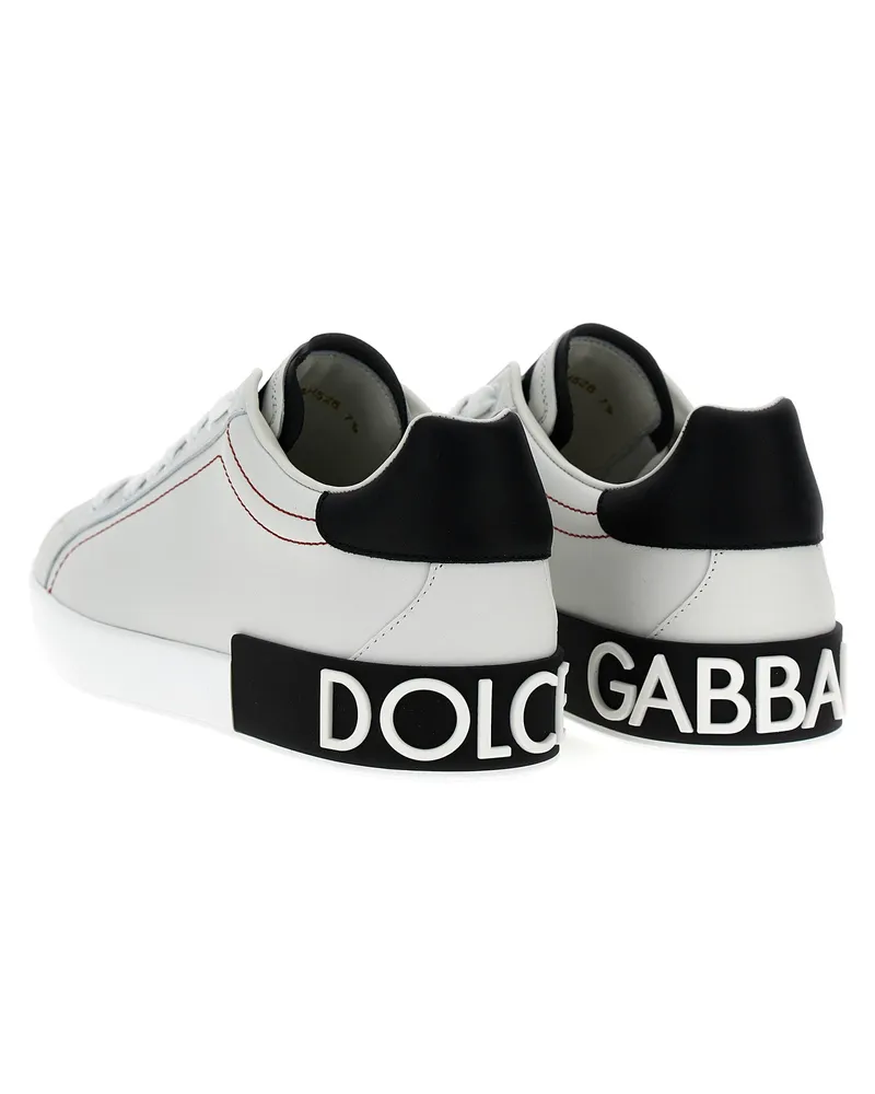 Dolce & Gabbana Portofino Sneaker — White White
