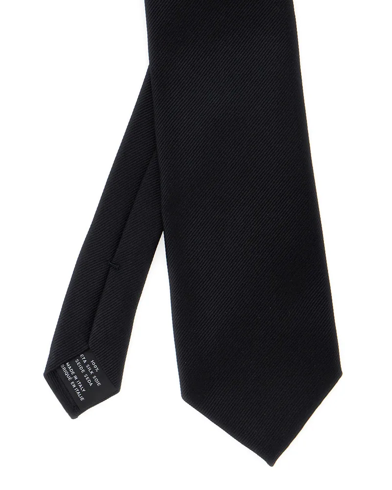 Tom Ford Men's Silk Tie Black Ties & Bow Black