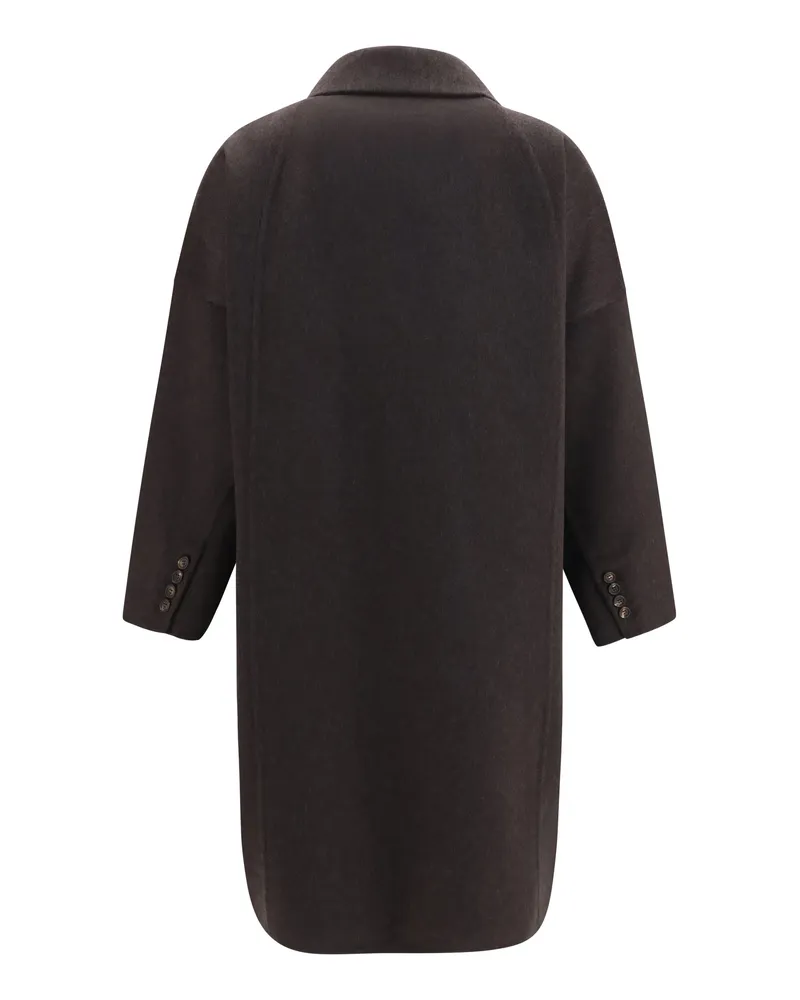 Brunello Cucinelli Cashmere Coat — Brown Brown