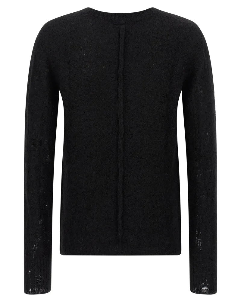 THOM KROM Alpaca Wool Blend Sweater — Black Black