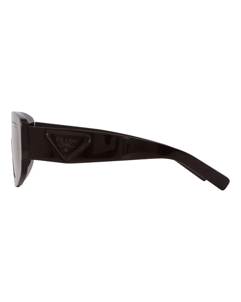 Prada Unisex 0pr D10s Sunglasses -  Acetate Black Accessories Black